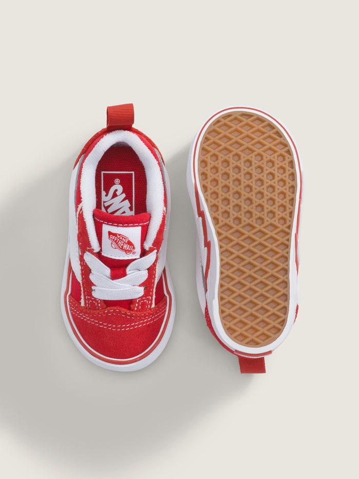 Zapatilla Niño (4 A 8 Años) Knu Skool Elastic Rojo