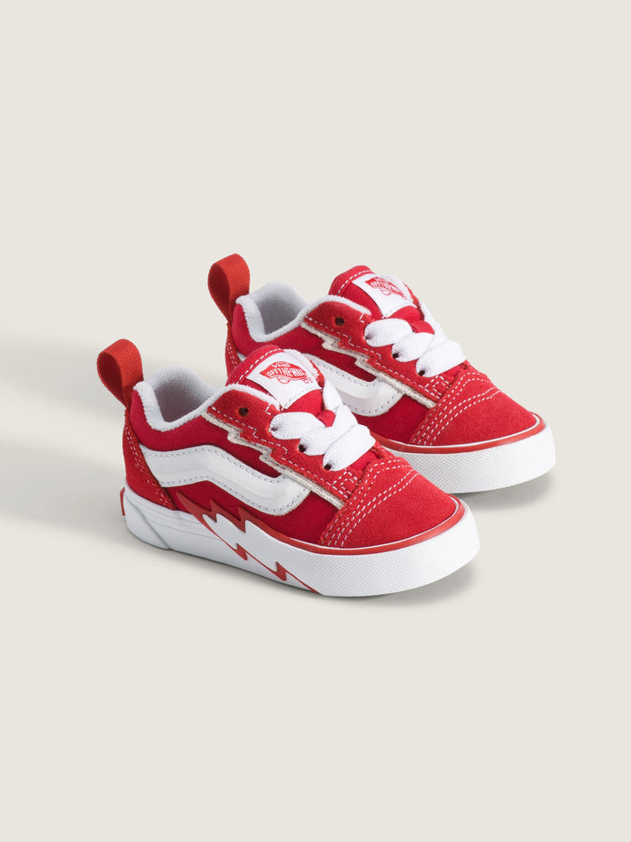 Zapatilla Niño (4 A 8 Años) Knu Skool Elastic Rojo