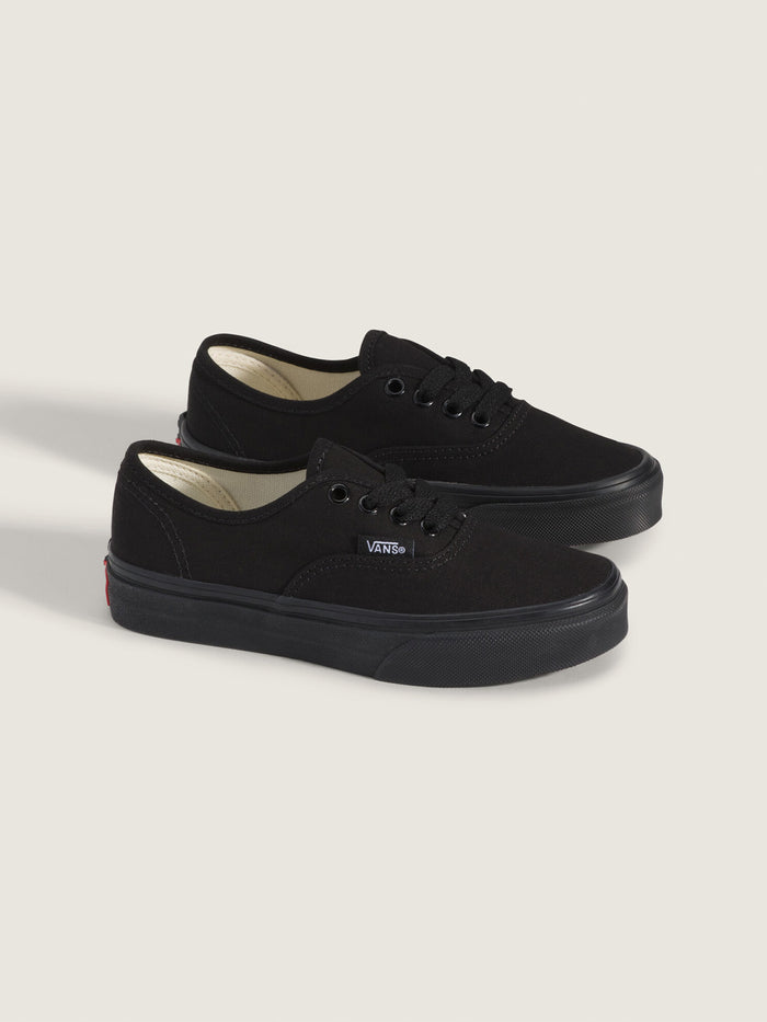 Zapatilla Niño (5-12 años) Authentic Negro Vans