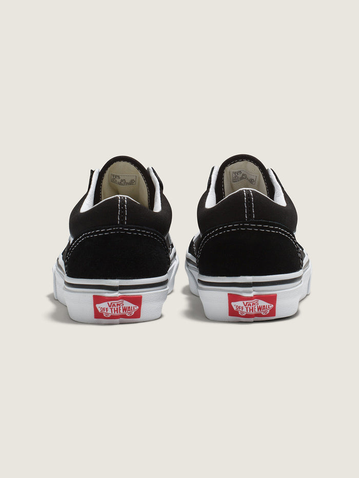 Zapatillas UY Old Skool Youth (5 - 12 añOs) Black/True White