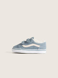 Zapatilla Niño Old Skool V Celeste Vans