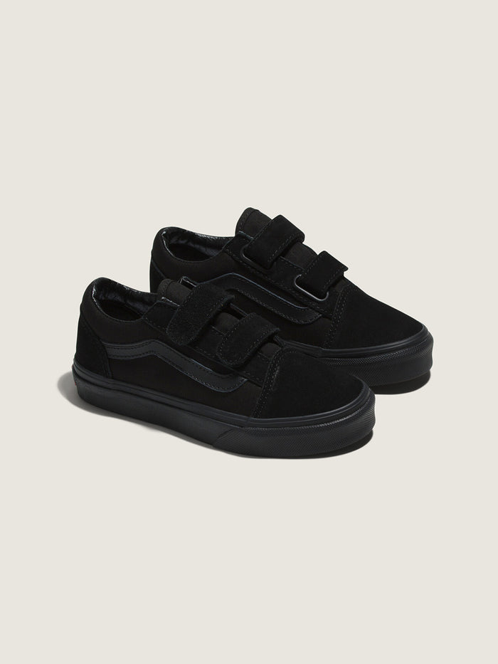 Zapatilla Niño (5 a 12 años) Old Skool V Negro Vans