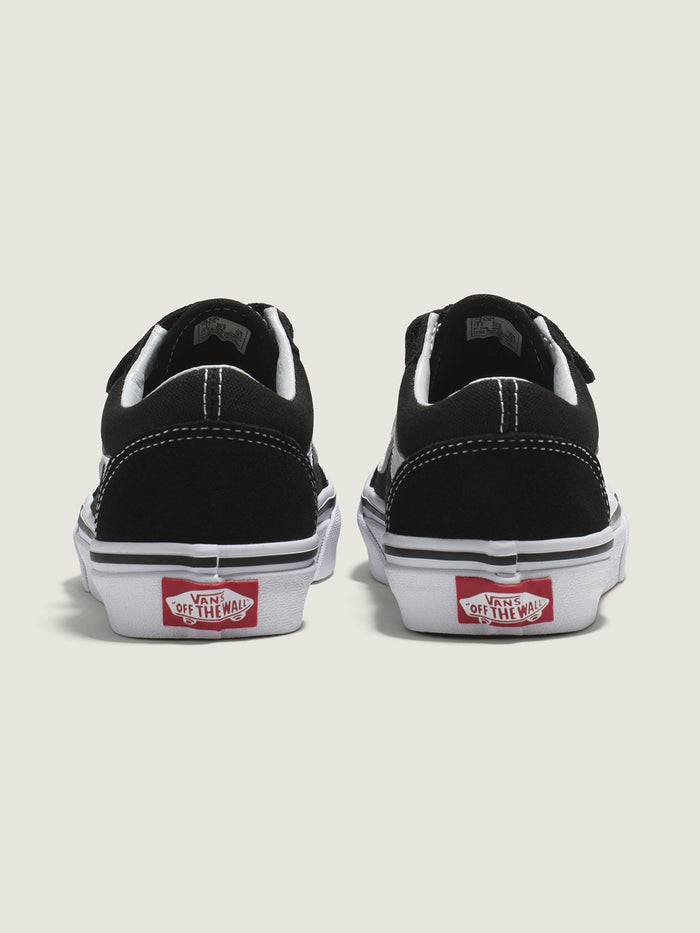 Zapatilla Niño (5 a 12 años) Old Skool V Negro Vans
