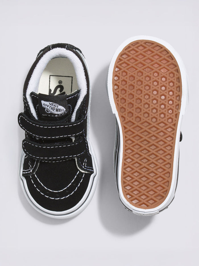 Zapatilla Con Caña Niño TD Sk8-Mid Reissue V Negro Vans