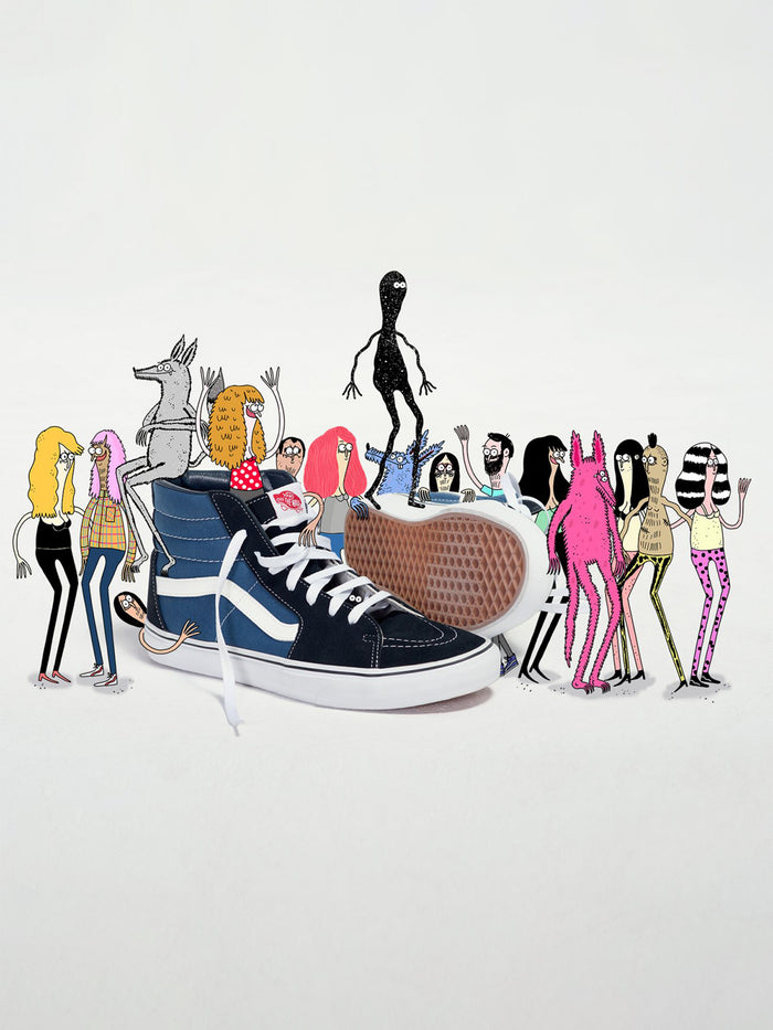 Zapatillas Adulto Sk8-Hi Azul