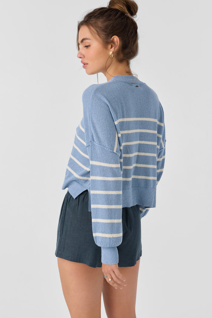 Zephi Long Sleeve Sweater - Faded Denim | O'Neill