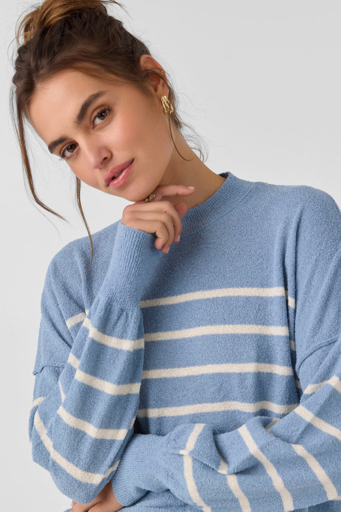Zephi Long Sleeve Sweater - Faded Denim | O'Neill