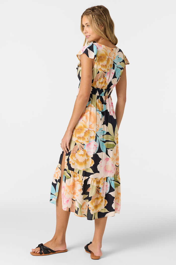 Zetta Midi Dress - Black | O'Neill