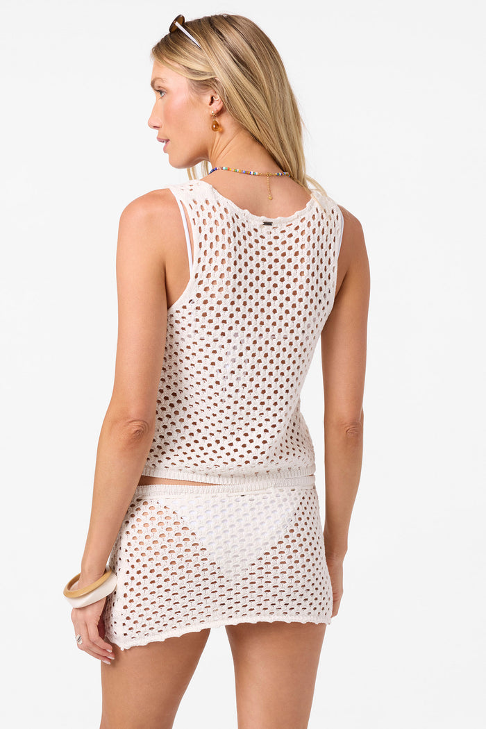 Zooey Cover-Up Tank - Vanilla | O'Neill