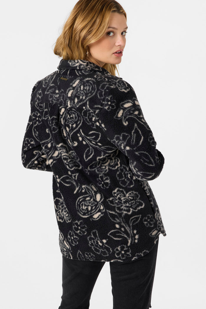 Zuma High Pile Long Sleeve Top - Simply Taupe | O'Neill