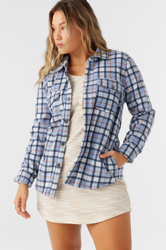 Zuma Superleece Flannel Shirt - Infinity | O'Neill