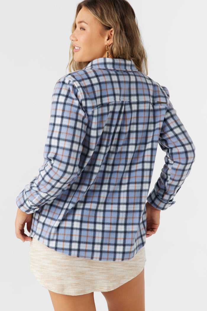 Zuma Superleece Flannel Shirt - Infinity | O'Neill