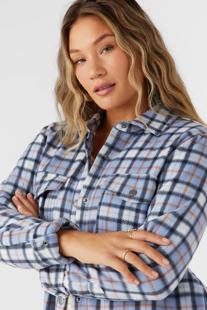 Zuma Superleece Flannel Shirt - Infinity | O'Neill