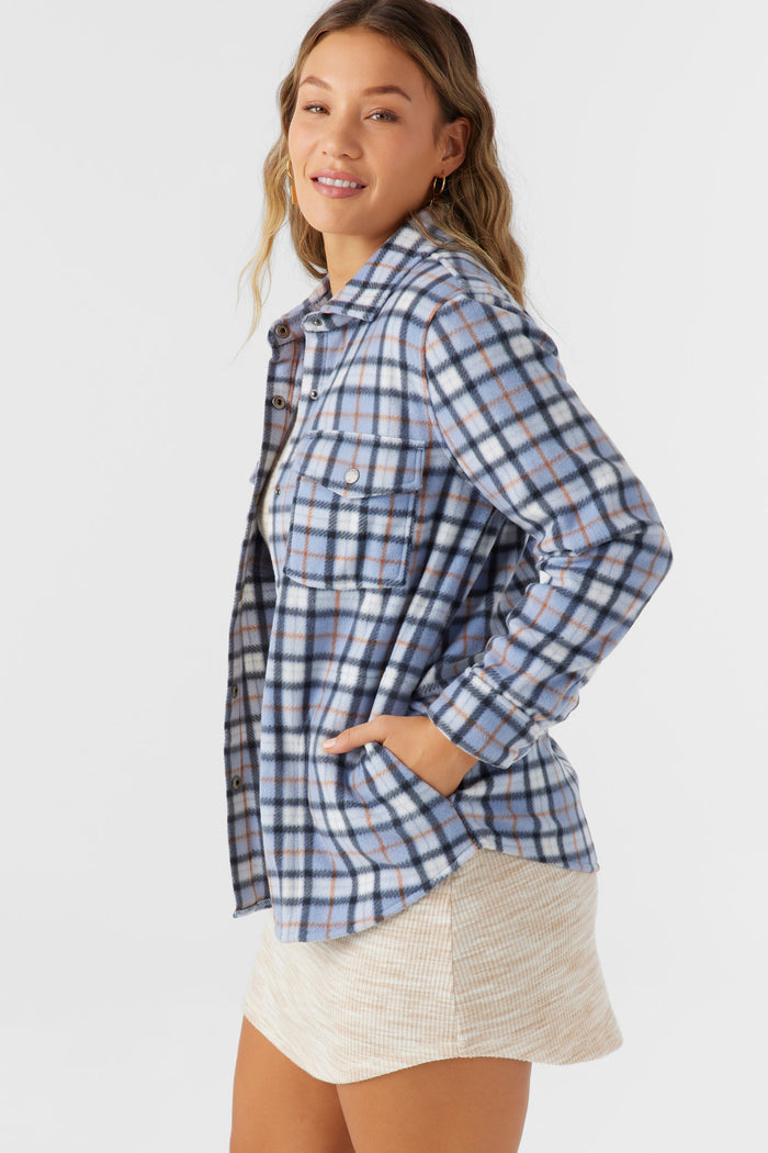 Zuma Superleece Flannel Shirt - Infinity | O'Neill