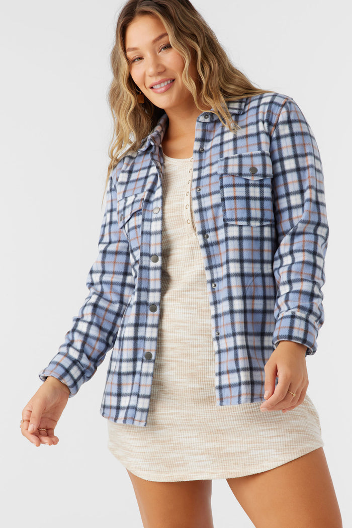 Zuma Superleece Flannel Shirt - Infinity | O'Neill