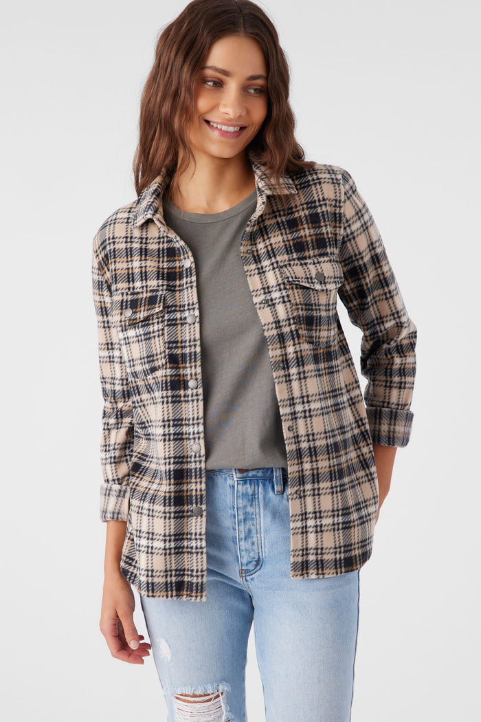 Zuma Superleece Flannel Shirt -  | O'Neill