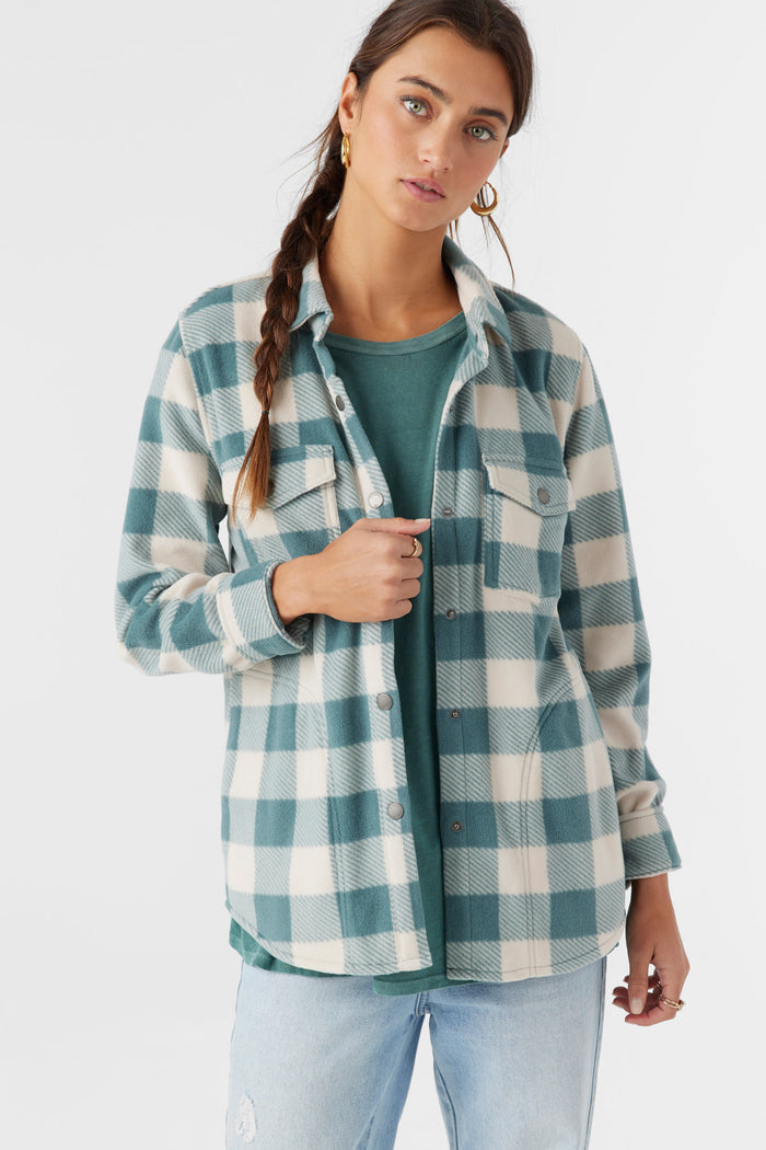Zuma Superleece Flannel Shirt -  | O'Neill